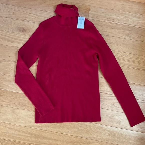 Chico's Sweaters - Chico’s Red Turtleneck Sweater